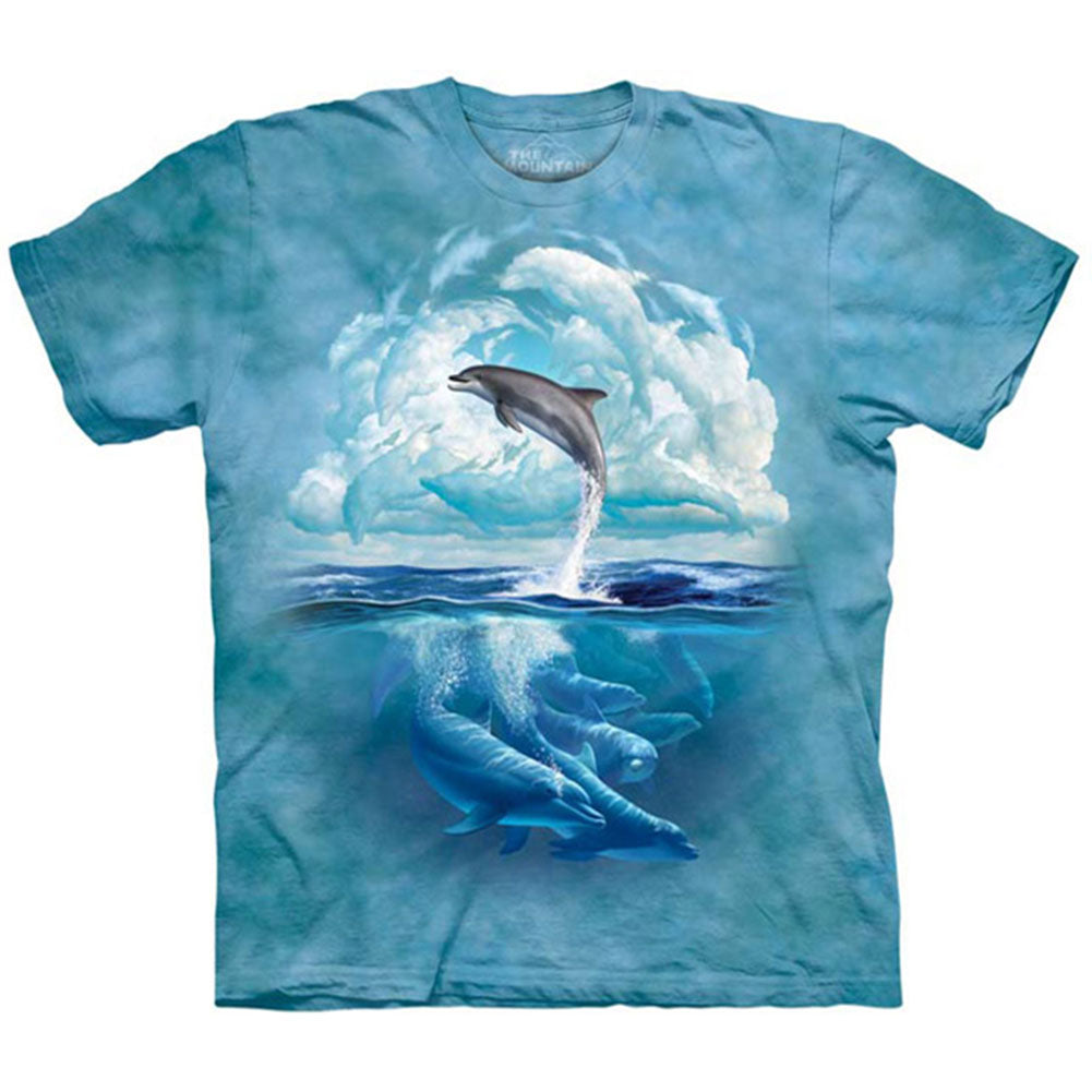 The Mountain Dolphin Sky T-shirt
