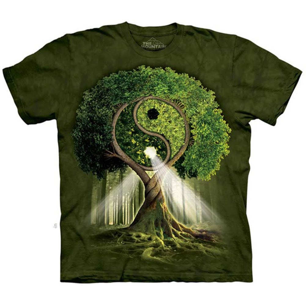 The Mountain Yin Yang Tree T-shirt