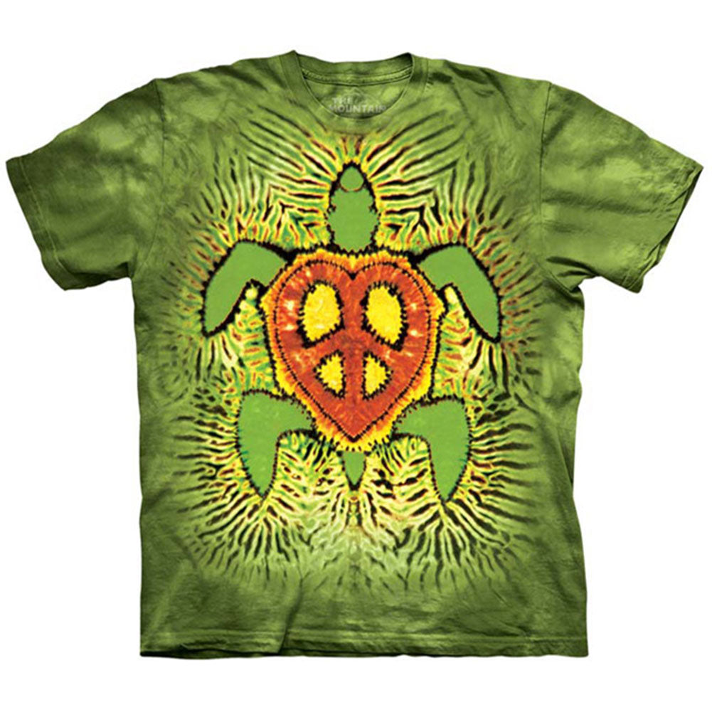 The Mountain Rasta Peace Turtle T-shirt