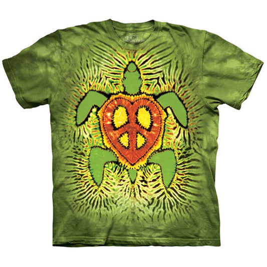 The Mountain Rasta Peace Turtle T-shirt