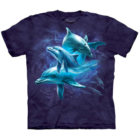 The Mountain Dolphin Collage T-shirt