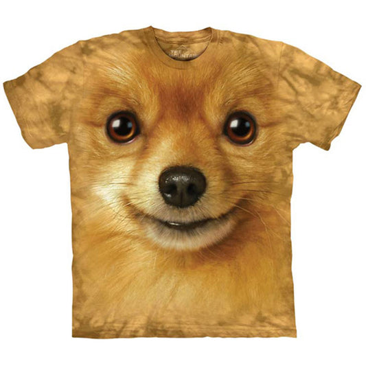 The Mountain Pomeranian Face S T-shirt