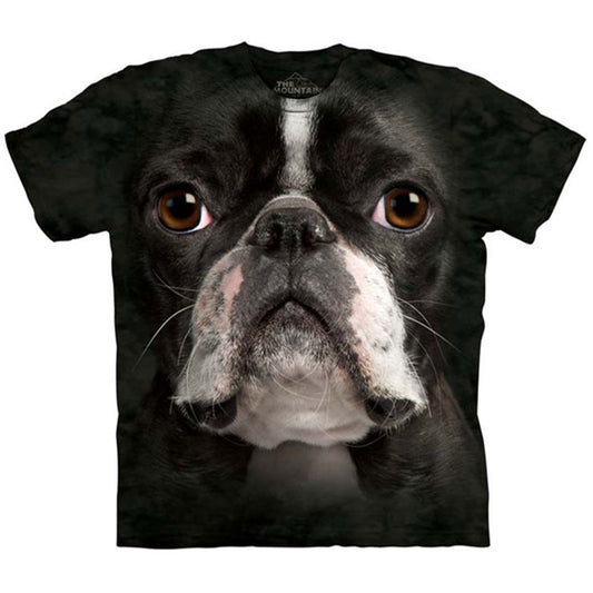 The Mountain Boster Terrier Face S T-shirt
