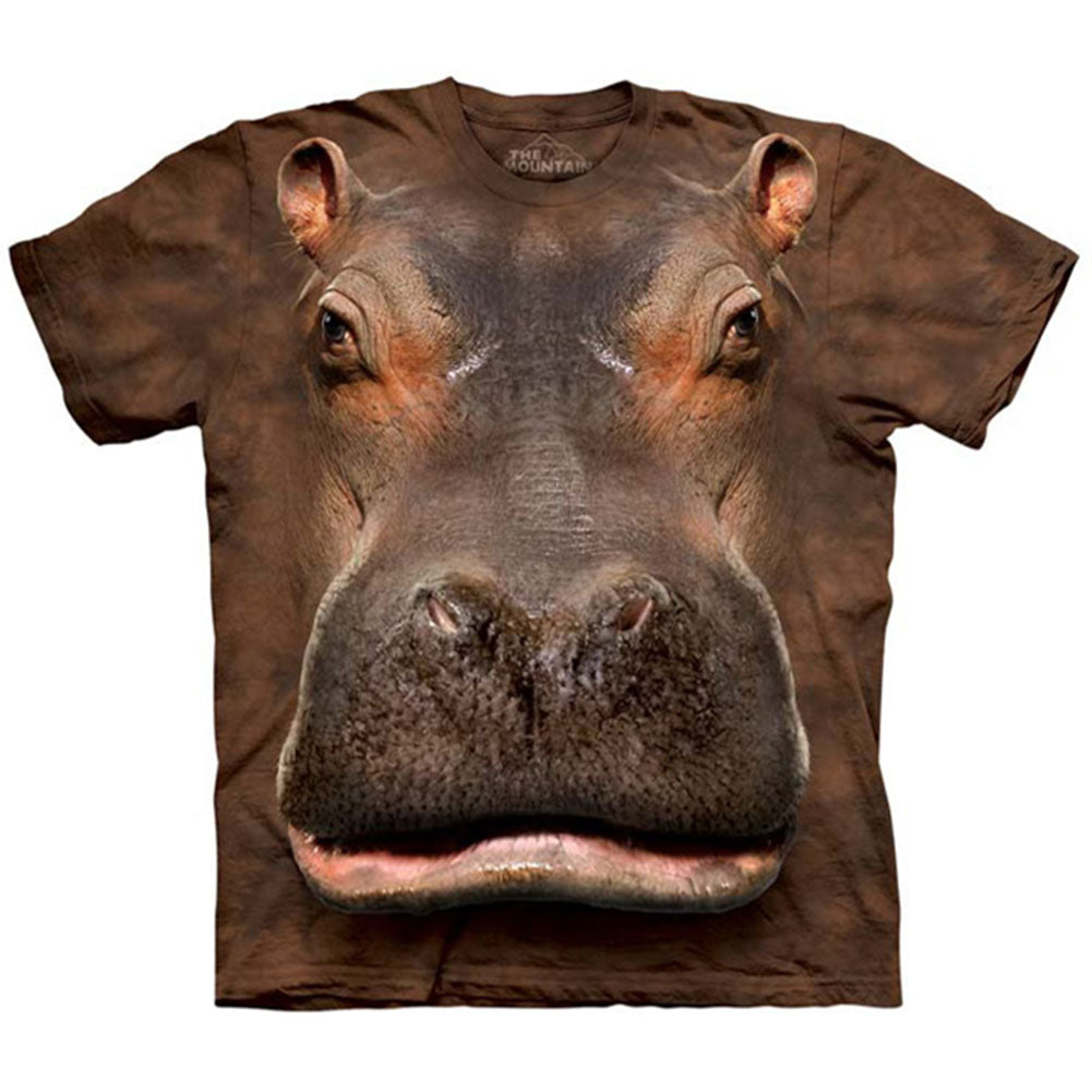 The Mountain Hippo Head T-shirt