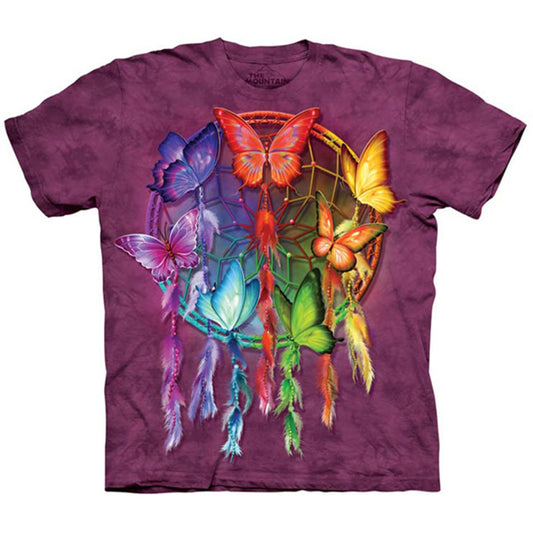 The Mountain Rainbw Butterfly Dreamcatcher T-shirt