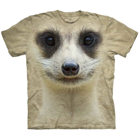 The Mountain Meerkat Face T-shirt
