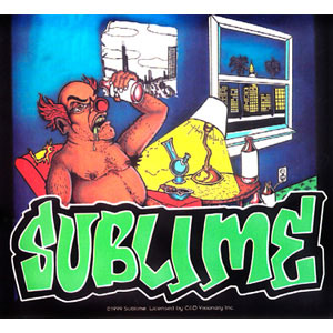 Sublime Sticker Front