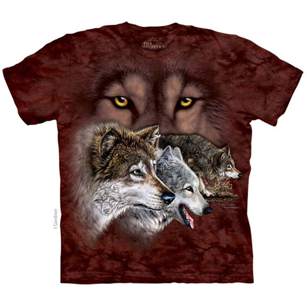 The Mountain Find 9 Wolves T-shirt
