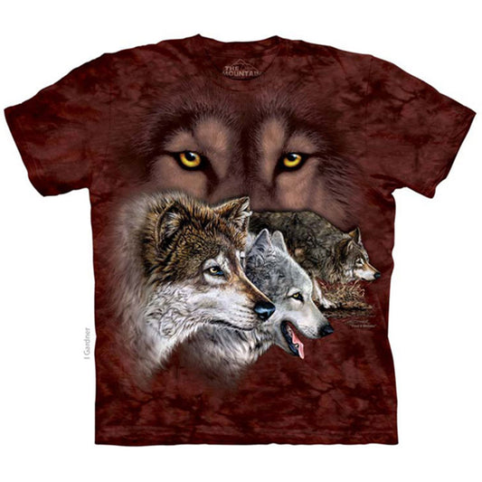 The Mountain Find 9 Wolves T-shirt