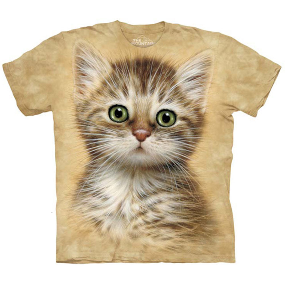 The Mountain Brown Striped Kitten T-shirt
