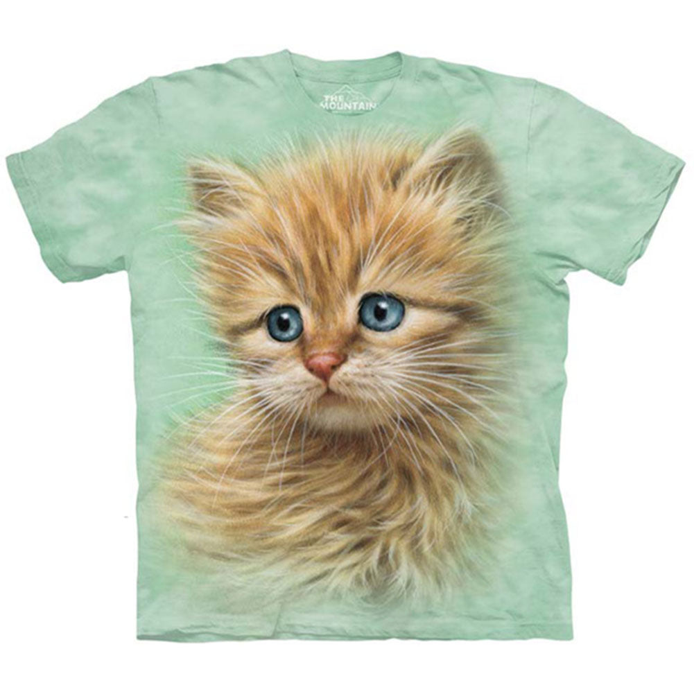 The Mountain Kitten Portrait T-shirt