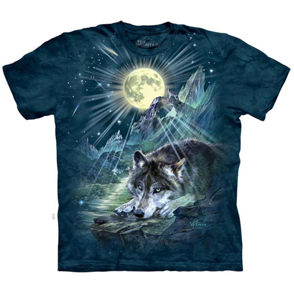 The Mountain Wolf Night Symphony T-shirt