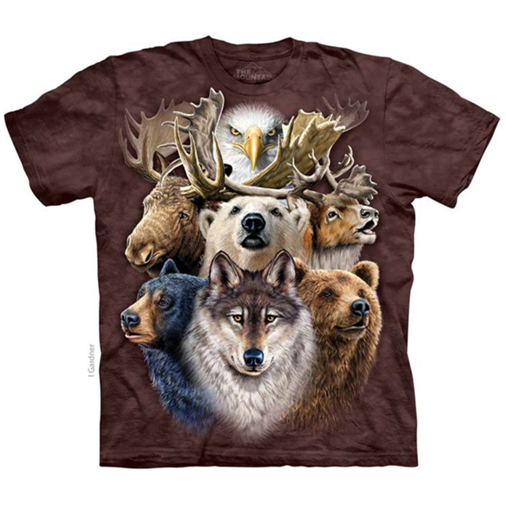 The Mountain Northern Wildlife Col T-shirt