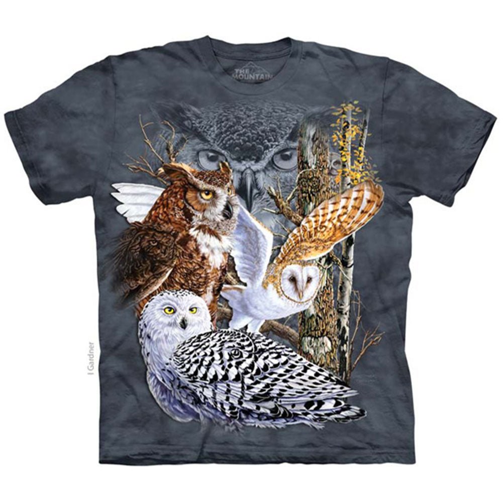The Mountain Find 11 Owls T-shirt