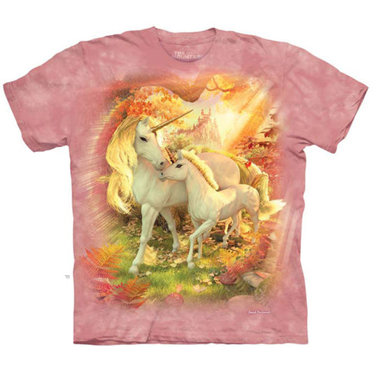 The Mountain Mother & Baby Unicorns S T-shirt