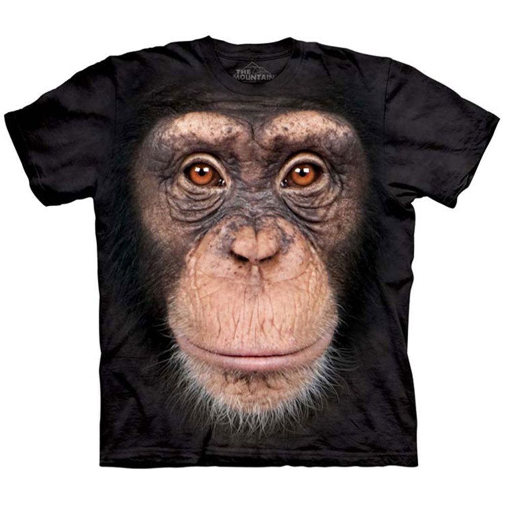 The Mountain Chimp Face S T-shirt