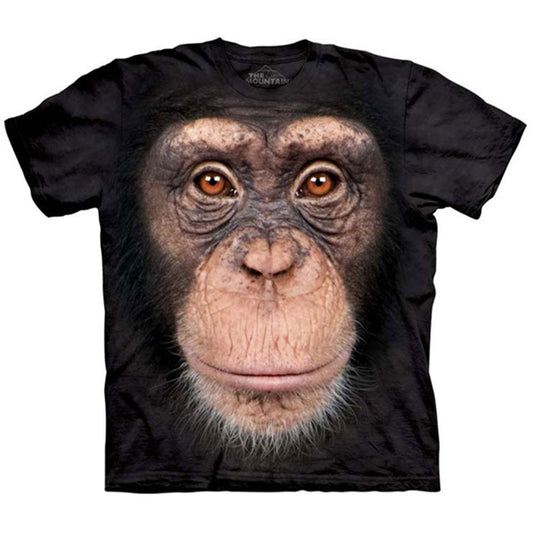 The Mountain Chimp Face S T-shirt