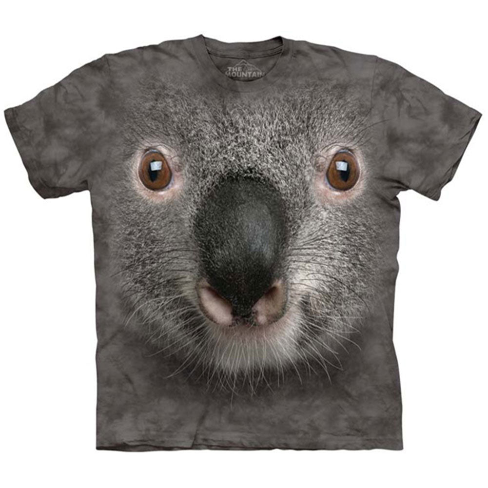 The Mountain The Mountain Gray Koala Face S T-shirt
