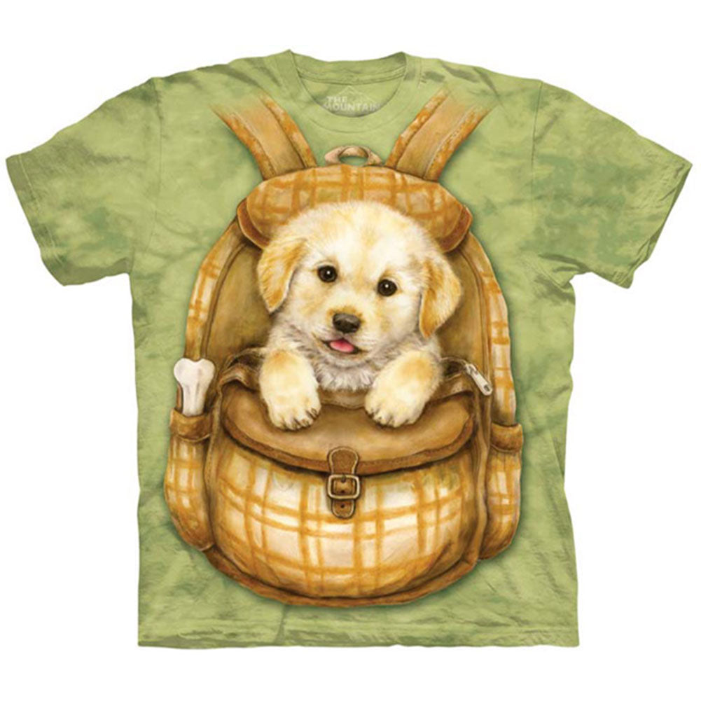 The Mountain Puppy Backpack T-shirt