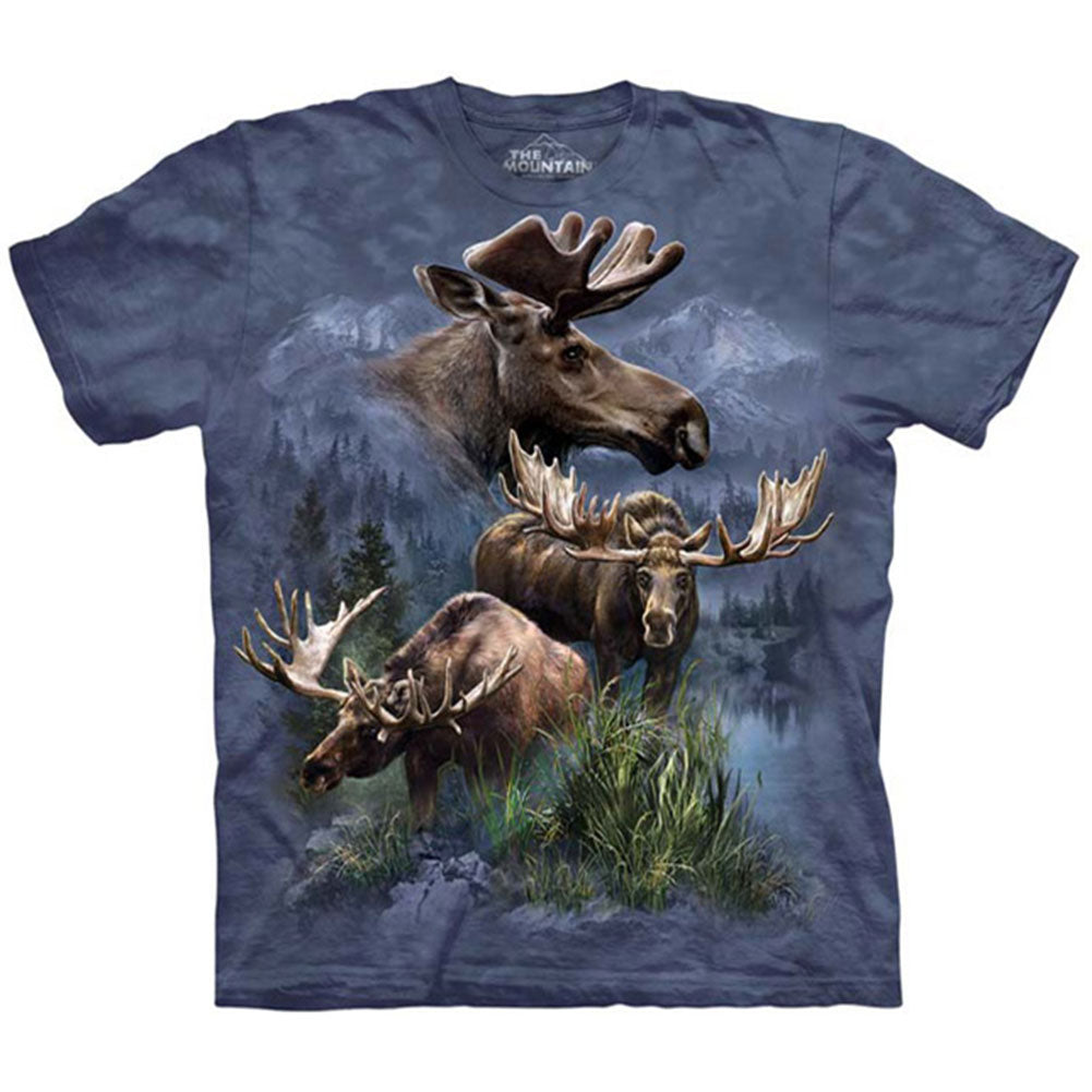 The Mountain Moose Collage S T-shirt