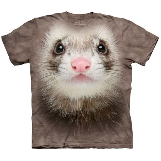 The Mountain Ferret Face S T-shirt