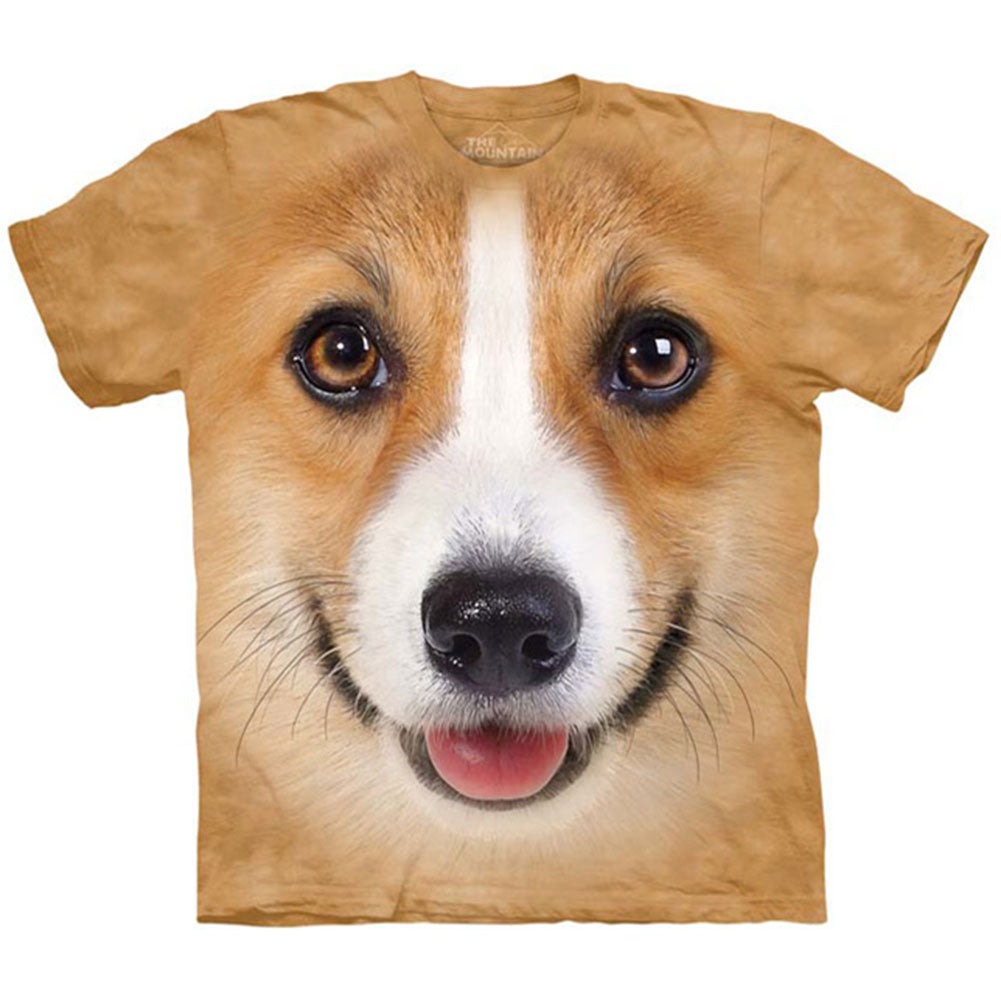 The Mountain Corgi Face S T-shirt