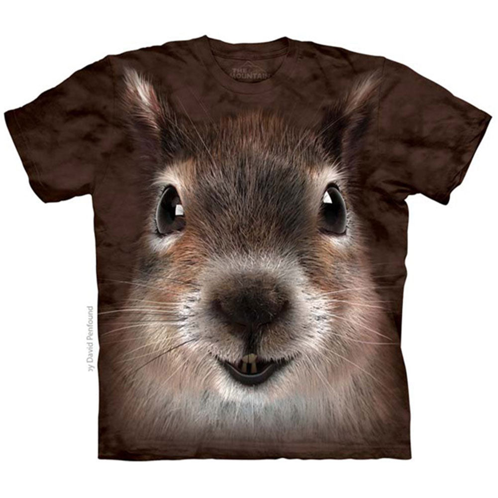 The Mountain Squirrel Face T-shirt