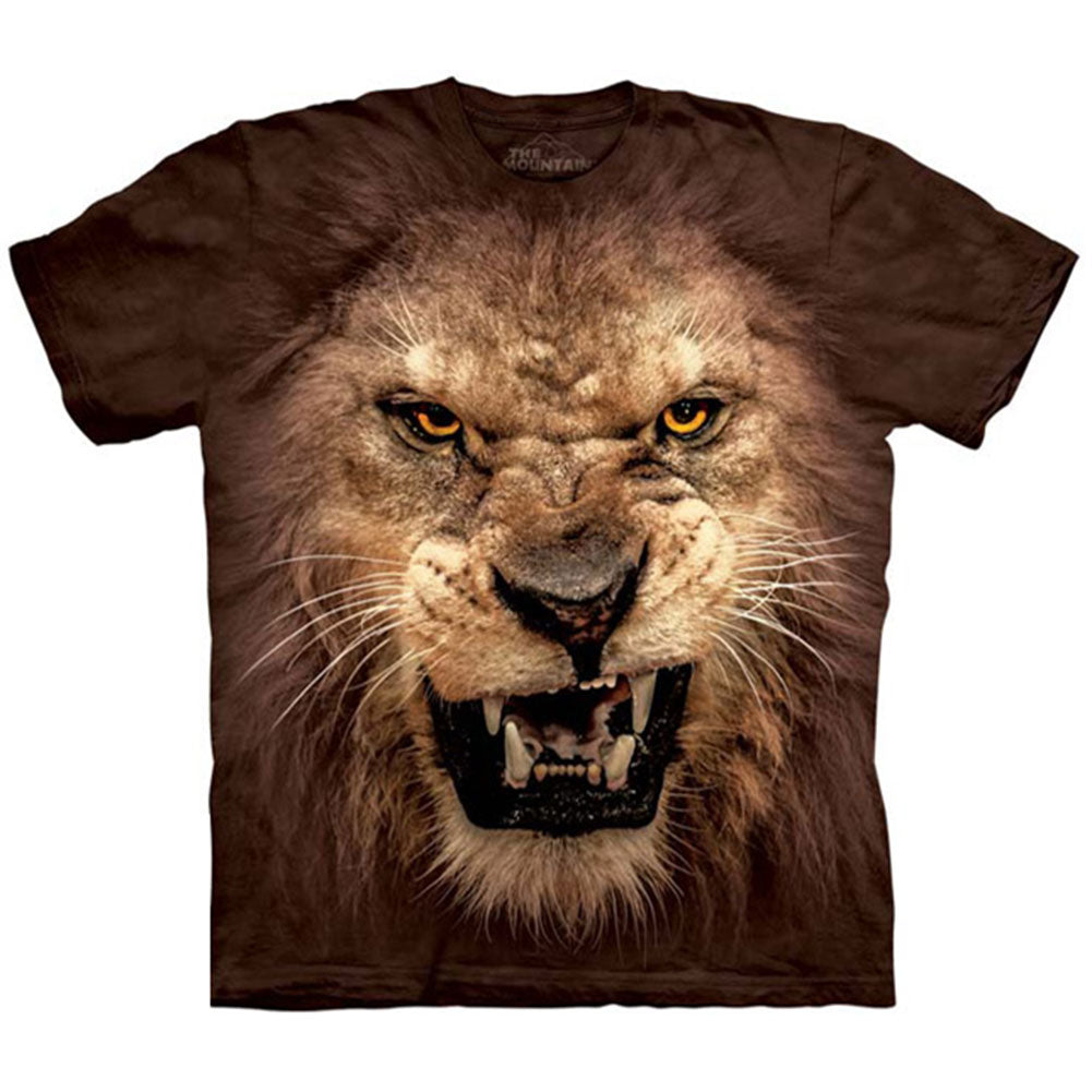 The Mountain Big Face Roaring Lion T-shirt
