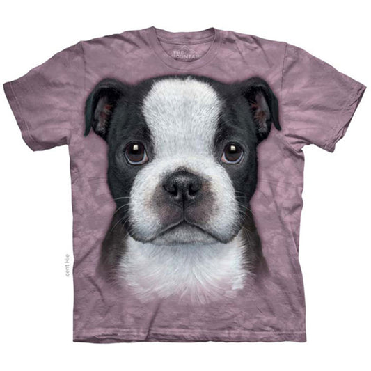 The Mountain Boston Terrier Puppy T-shirt