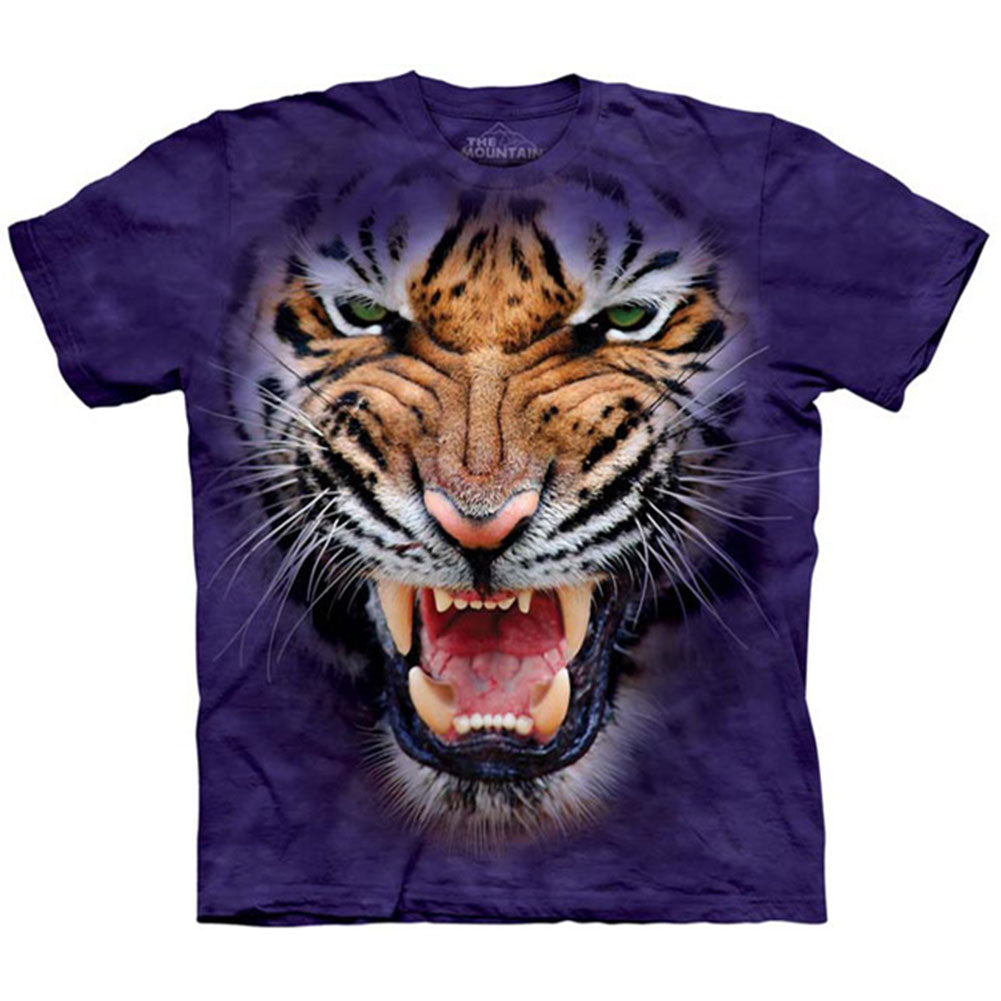 The Mountain Growling Big Face Tiger T-shirt