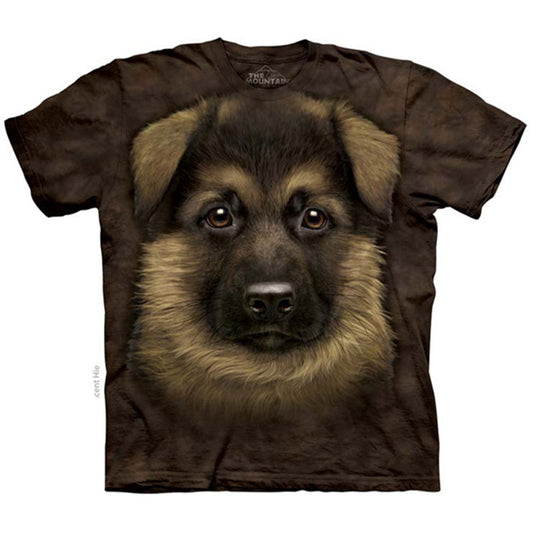 The Mountain German Shepherd Puppy T-shirt