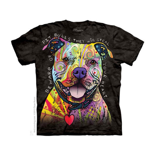 The Mountain Beware Of Pit Bulls T-shirt