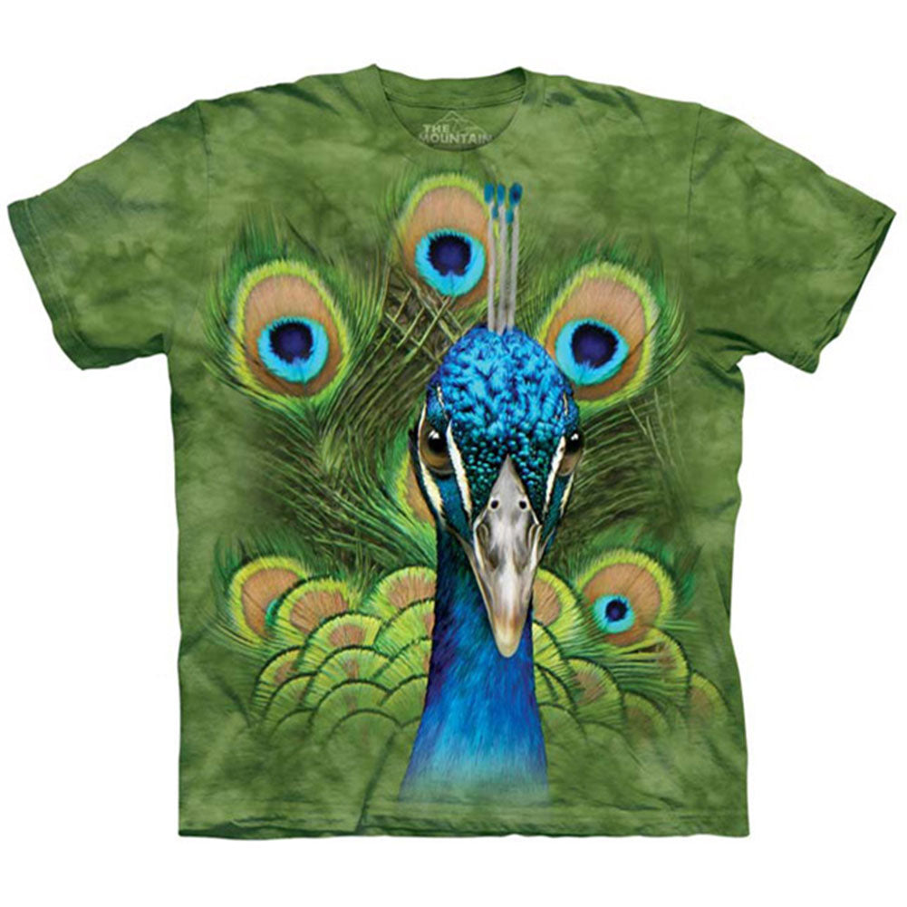 The Mountain Vibrant Peacock T-shirt