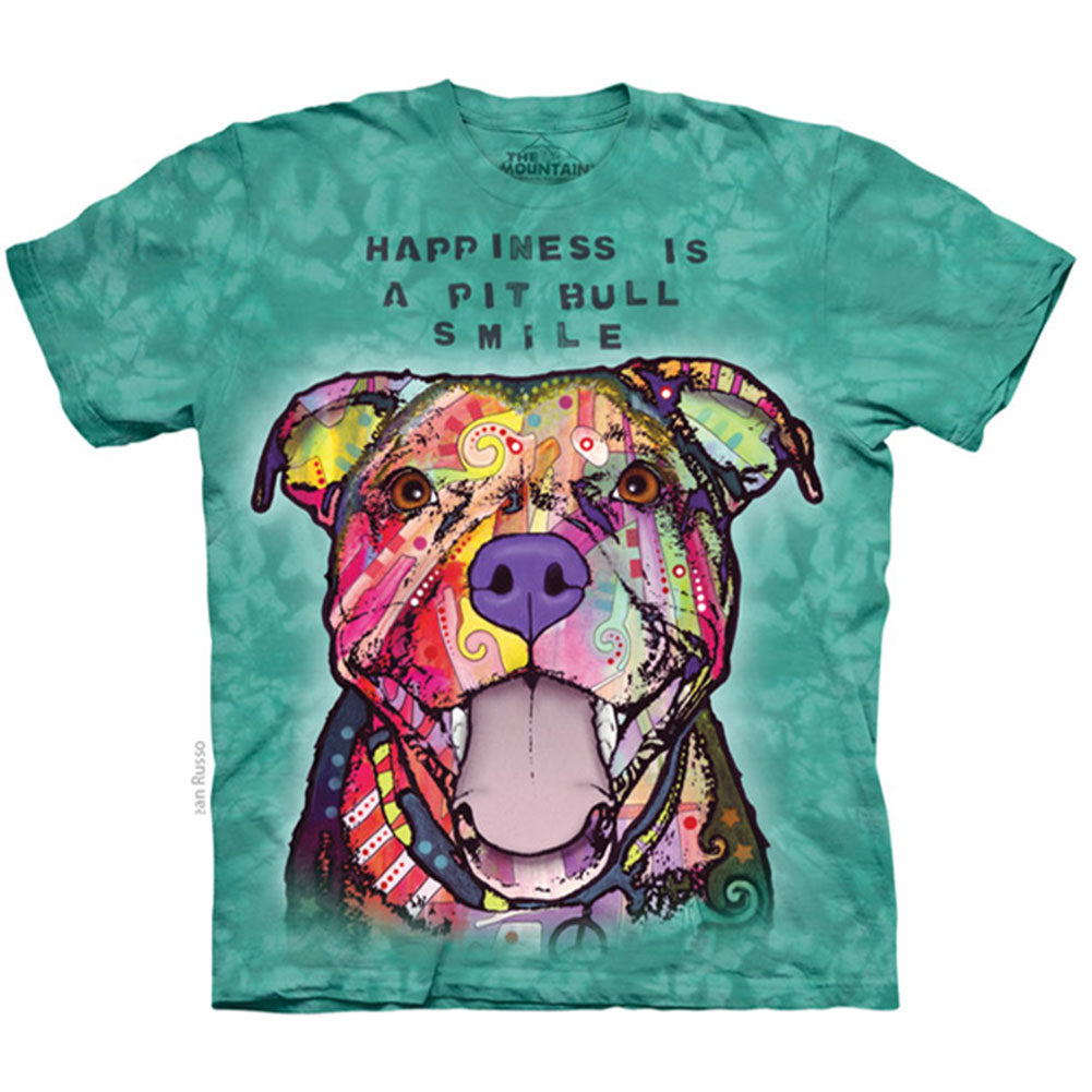 The Mountain Pit Bull Smile T-shirt