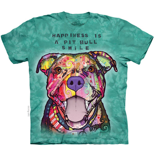 The Mountain Pit Bull Smile T-shirt