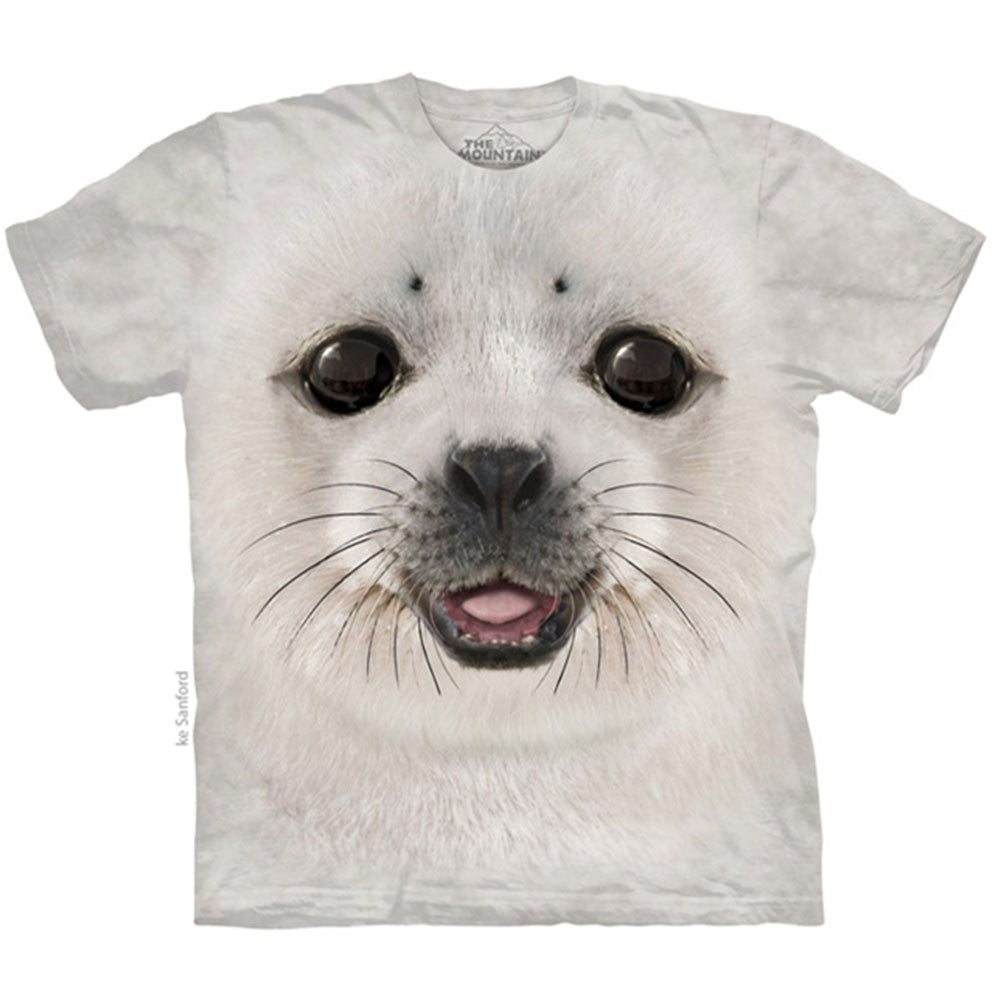 The Mountain Big Face Baby Seal T-shirt