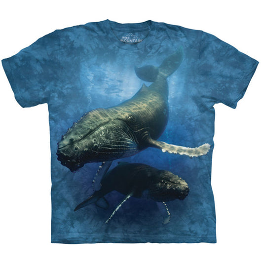 The Mountain Blue Whale T-shirt