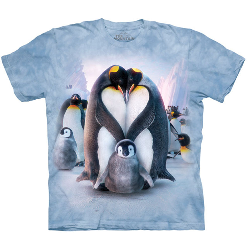 The Mountain Penguin Heart T-shirt