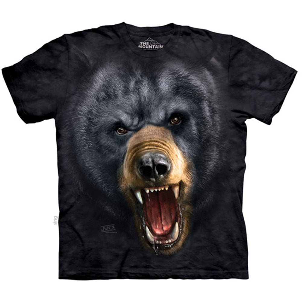 The Mountain Aggressive Nature:black Bear T-shirt