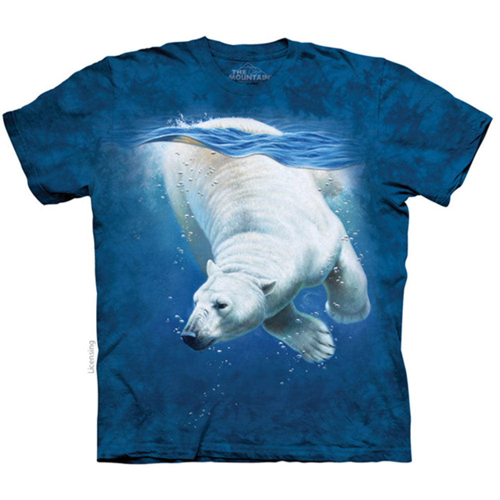 The Mountain Polar Bear Dive T-shirt