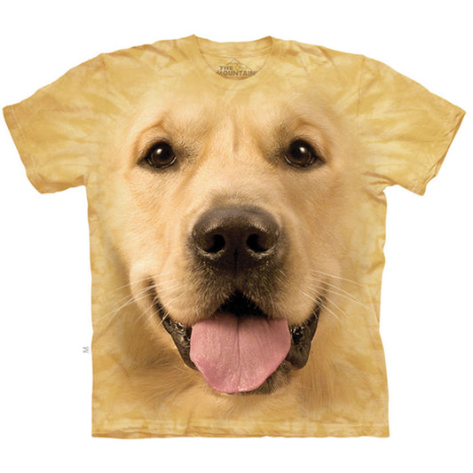 The Mountain Big Face Golden T-shirt