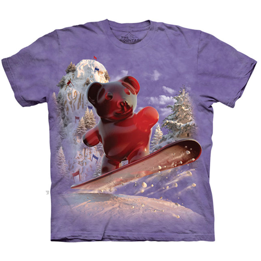 The Mountain Snowboard Bear T-shirt