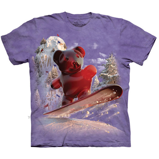 The Mountain Snowboard Bear T-shirt