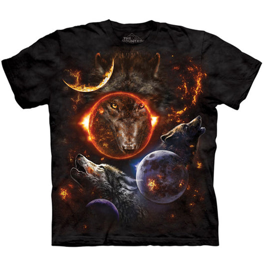 The Mountain Cosmic Wolves T-shirt