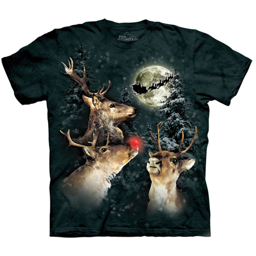 The Mountain Three Reindeer Moon T-shirt