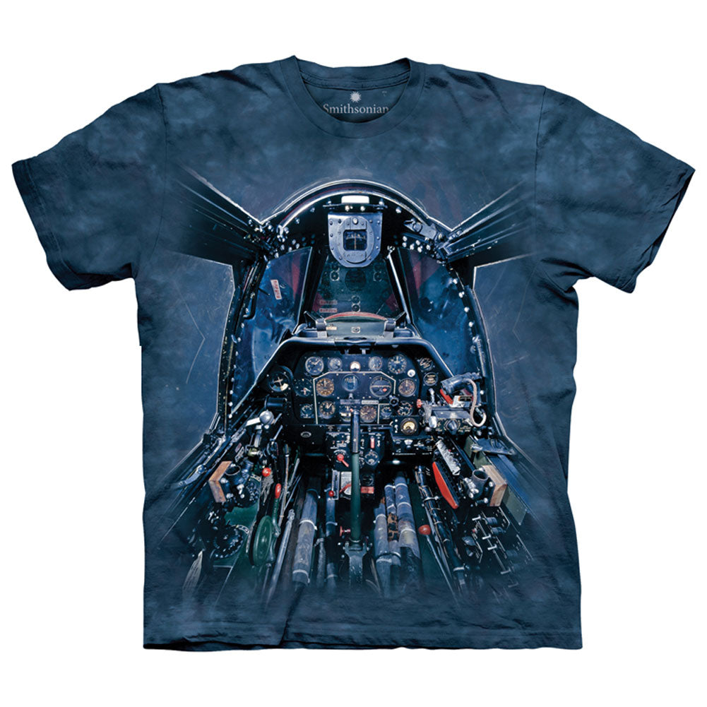 P-51c Mustang Cockpit T-shirt