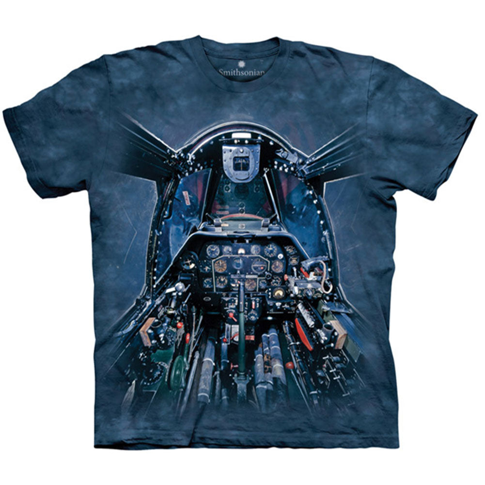 The Mountain P-51c Mustang Cockpit T-shirt