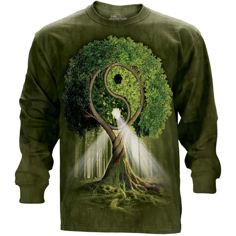 The Mountain Yin Yang Tree T-shirt