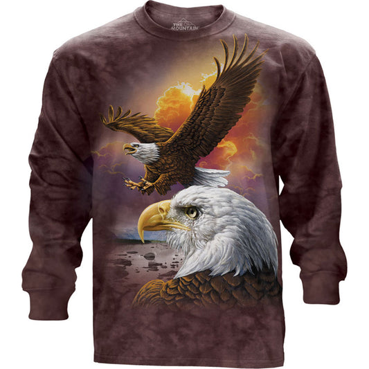The Mountain Eagle & Clouds T-shirt