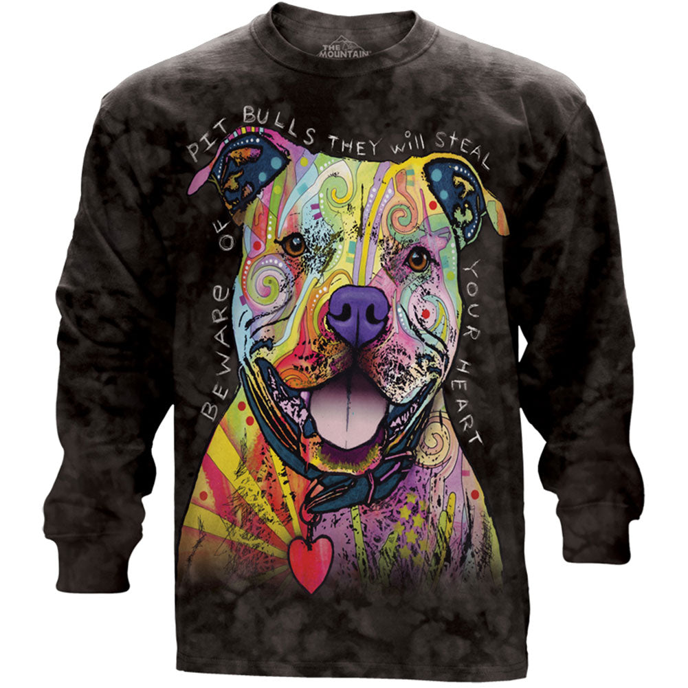 The Mountain Beware Of The Pit Bulls T-shirt